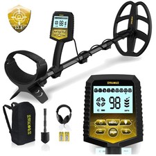 Lightweight Beach Metal Detector with 12.8" Detection
