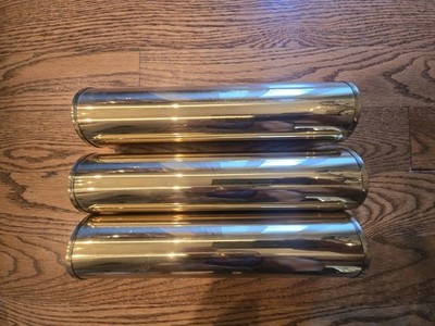 Slight 837-1-AB Triple Chime Grandfather Clock 3 Weights Set Kieninger  Movement