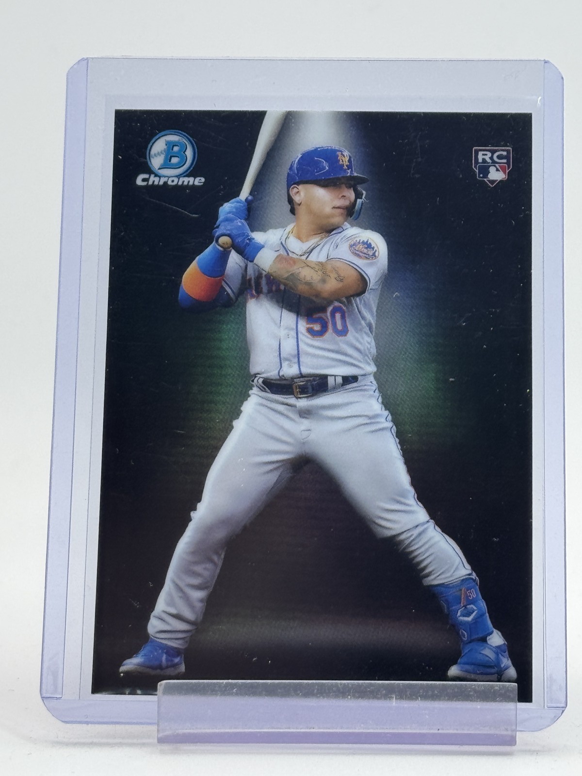 FRANCISCO ALVAREZ 2023 BOWMAN CHROME ROOKIE SPOTLIGHT SP #BS-12 METS Q3478