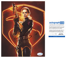 Samara Weaving signed "SNAKE EYES GI JOE" 8x10 Photo READY OR NOT 2 Hot ACOA COA