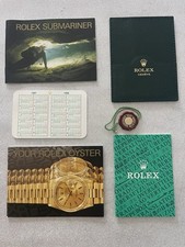 Rolex Submariner Booklet Set From 1997 SDJ09