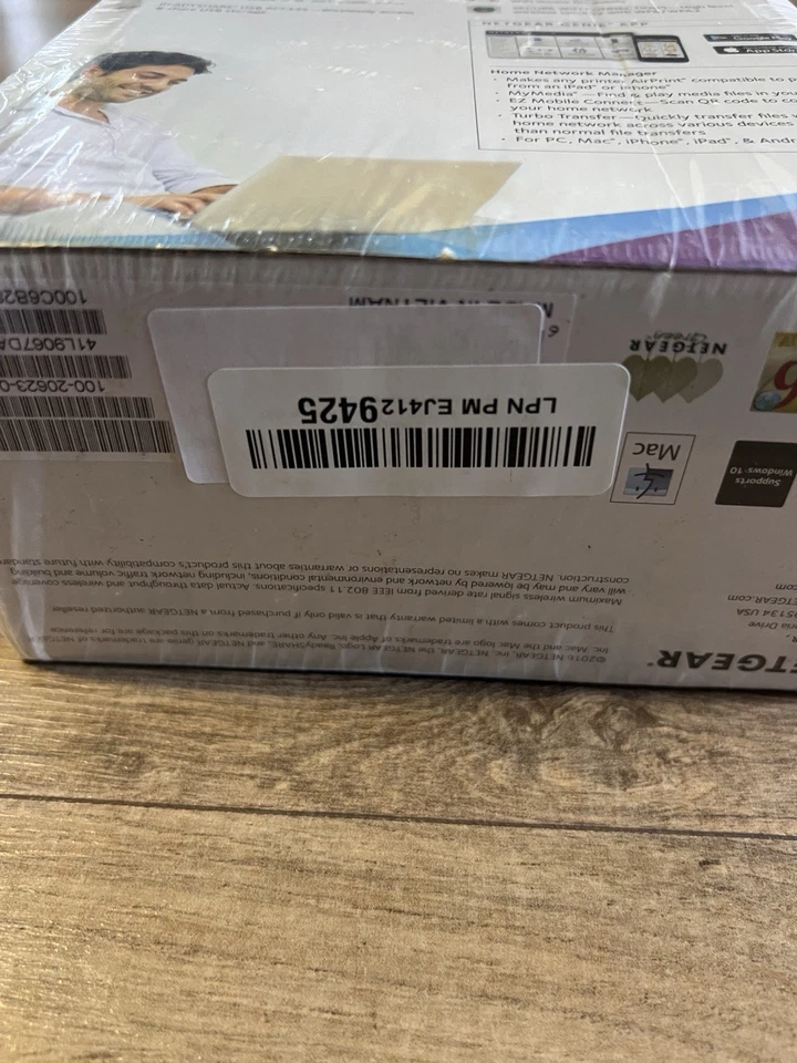 Router Inalámbrico Doble Banda Netgear N600 WNDR3400 Sellado Nuevo Foto 4 de 4