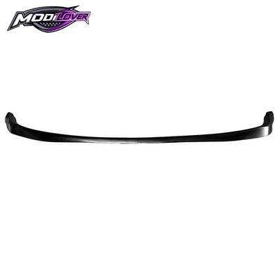 Fits 90-93 Honda Accord Type R Style Front Bumper Lip Kit Diffuser Unpainted PU