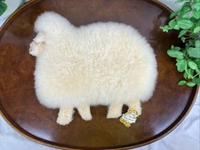 Classic Sheepskin The Tanners Small Pillow 13"X9" Pure New Wool New Zealand