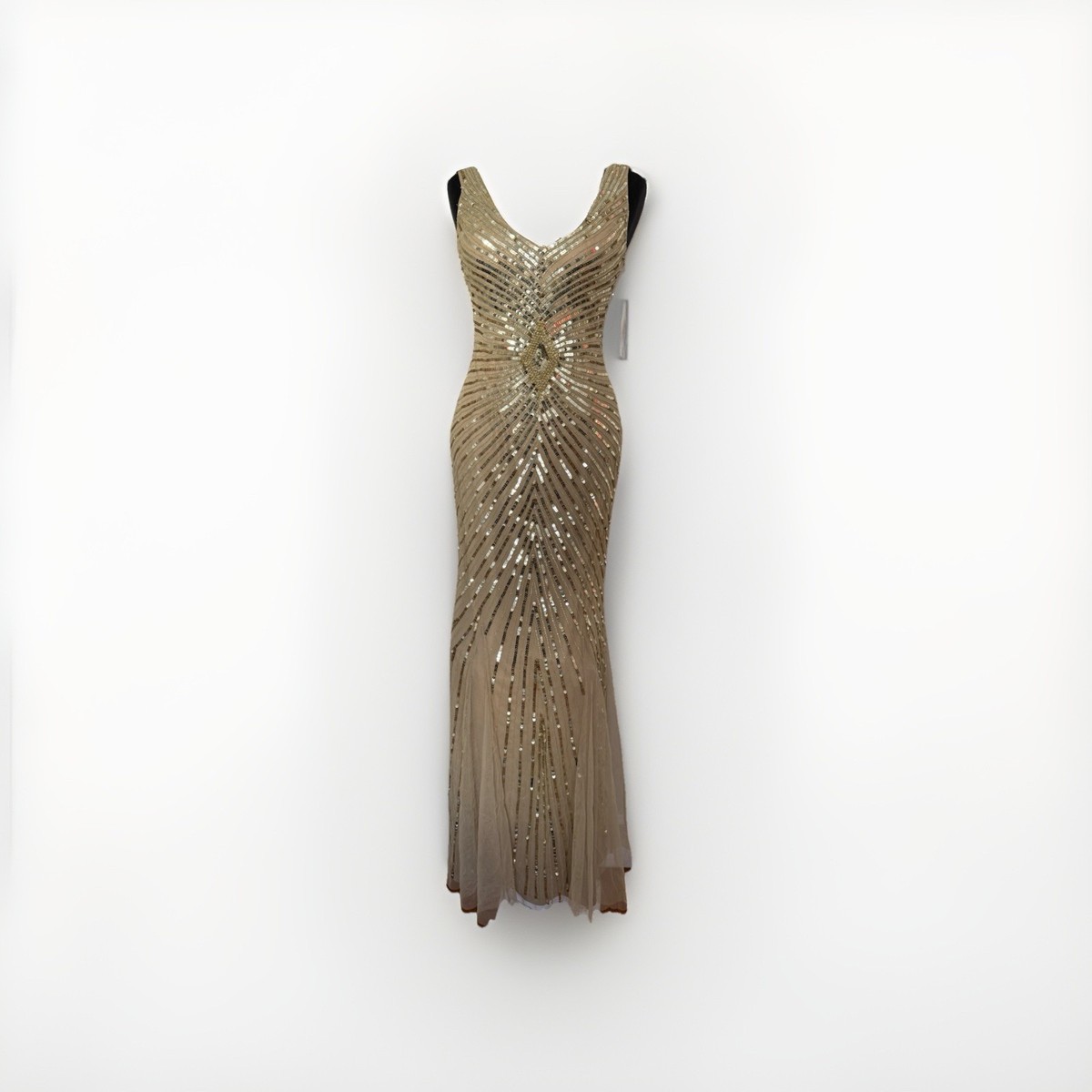 gold lame prom dress One Shoulder Pleated Gold Lamé Gown – SemSem