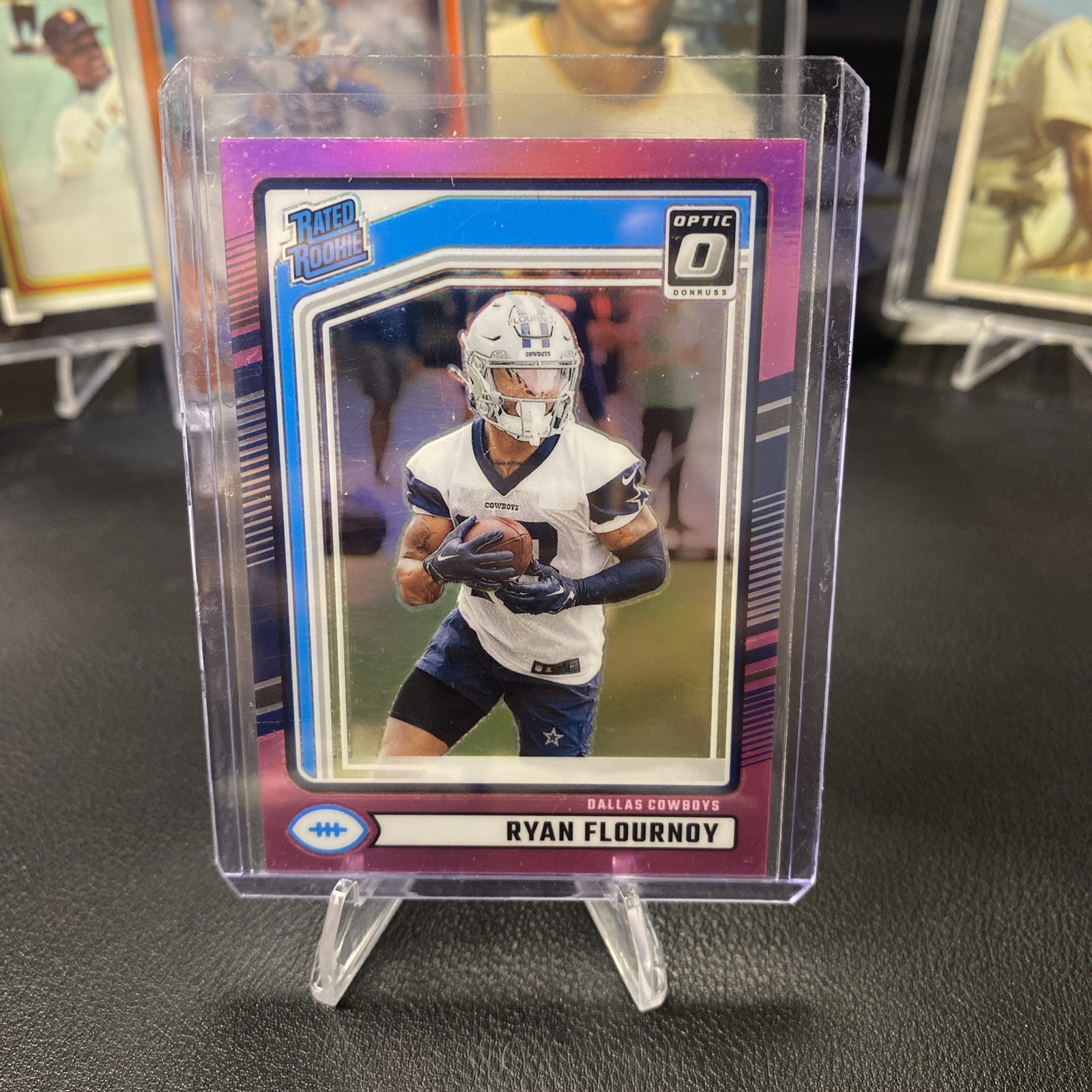 Ryan Flournoy Panini Donruss #356 Optic Preview-Pink