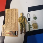 GI Joe Vintage DUKE 1984 Complete Peach Filecard R