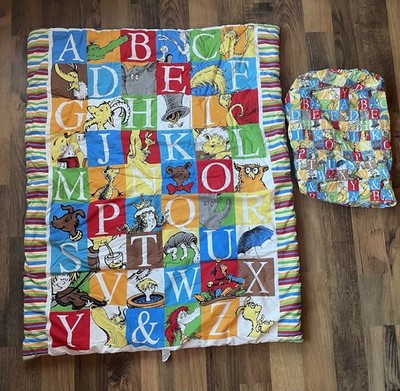 seuss trend lab Quilt And Fitted Crib Sheet Abc 100% Cotton - Main Image