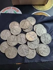 Roll of 20 walking liberty half dollars Assorted Dates