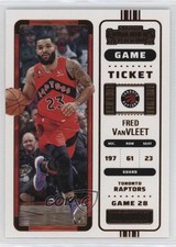 2022-23 Panini Contenders Bronze Game Ticket Fred VanVleet #15 11n5