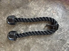 SportSmith Tricep Pressdown Rope with Rubber Ends