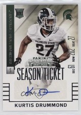 2015 Panini Contenders Draft Picks Auto Kurtis Drummond #210 Auto 1bi0