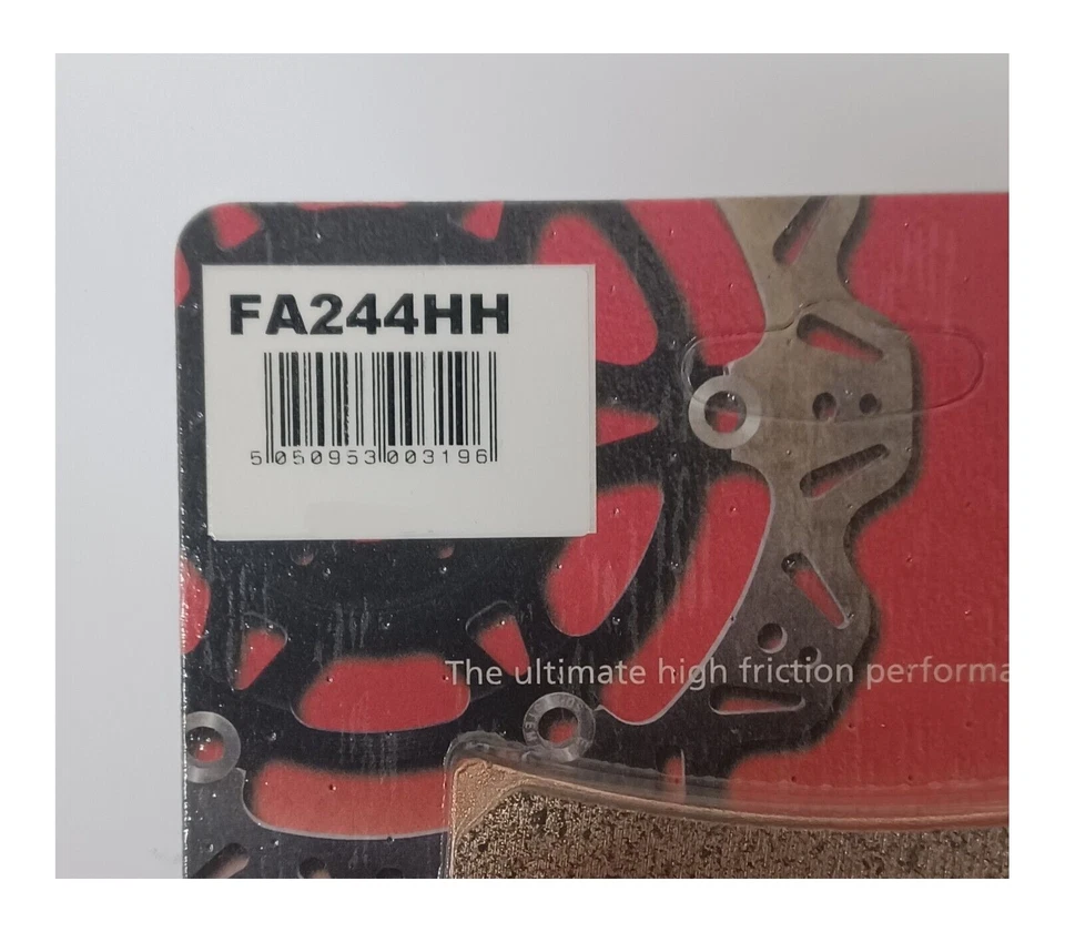 Pastillas de freno delanteras sinterizadas EBC para APRILIA DORSODURO 750 DE FÁBRICA (2010 a 2013) Foto 4 de 4