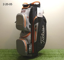 Titleist 15-Way StaDry Cart Golf Bag Grey/Black/Orange New