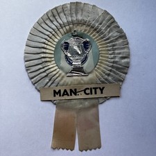 Vintage 1960’s Manchester City Football Rosette