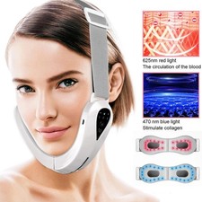 Electric V Face Lifting Device Photon Therapy Double Chin Remove Cheek Lift Belt