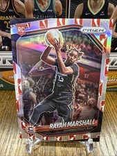 2025 Panini WNBA Prizm #47 Rayah Marshall RC Logo Prizm Rookie Connecticut Sun