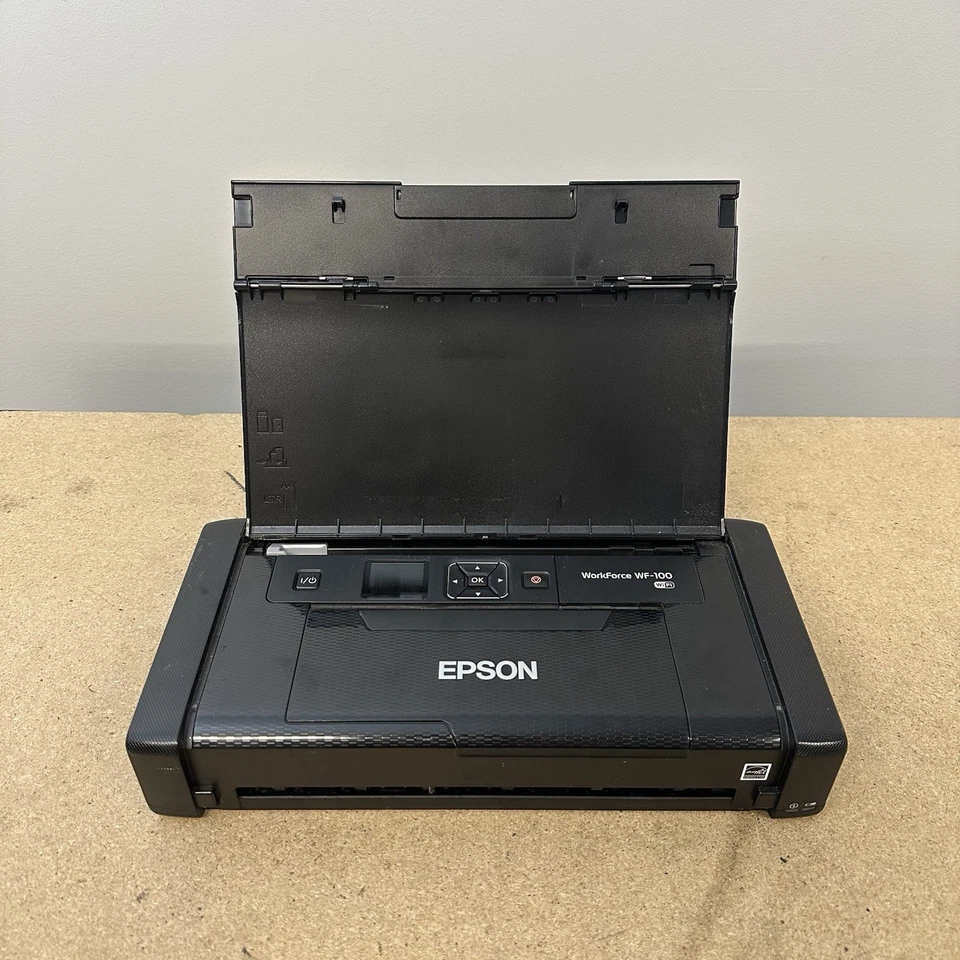 Epson WorkForce WF-100 Wi Fi USB Wireless Mobile Portable INKJET PRINTER - Image 4 of 4