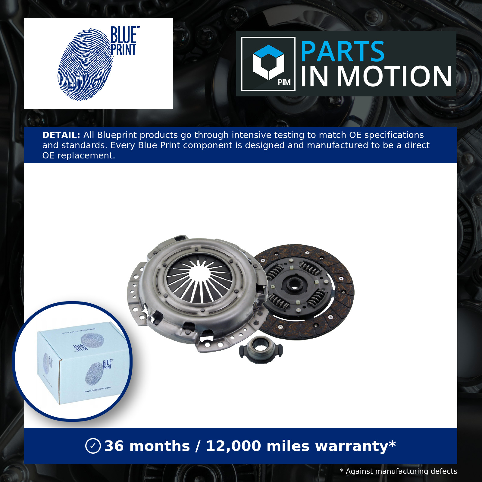 Clutch kit ADP153010 BLUE PRINT for PEUGEOT CITROËN - Image 7