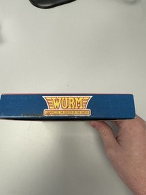 Nes Wurm Journey To The Center Of The Earth CIB Game Box Manual W/ Protector 