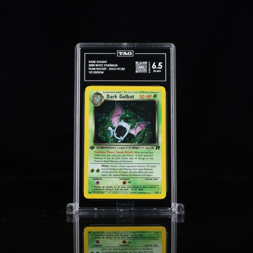 Dark Golbat (1st Edition) graded TAG 6.5 for sale on eBay