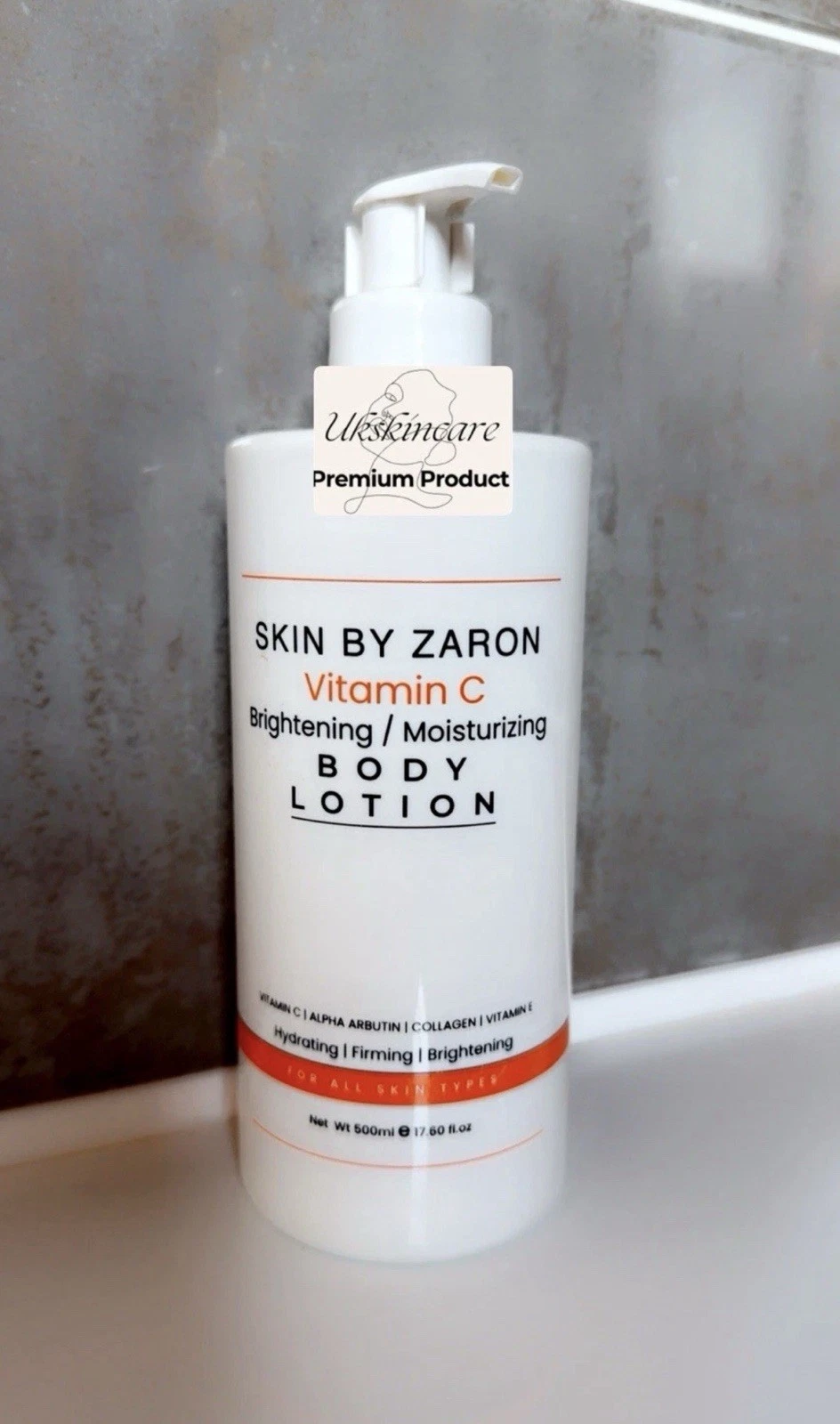 Skin By Zaron Vitamin C Body Brightening Lotion 500ml Original