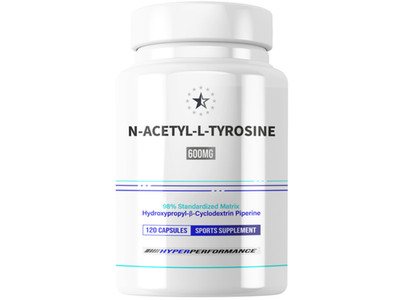 NALT (N-Acetyl-L-Tyrosin) mit HydroPerine  - 120 V-Kapsel (600mg) - Apex 