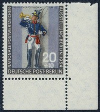 Berlin Nr. 120 b postfrisch Eckrand Ecke 4 gepr&uuml;ft Schlegel BPP 839