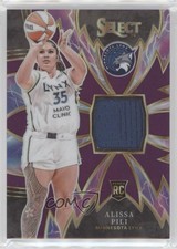 2024 Panini Select WNBA Sparks Purple Prizm 15/49 Alissa Pili #17 0c3