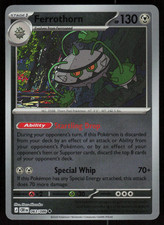 Ferrothorn 063/086 Uncommon Chaos Rising Pokemon Reverse Holo NM