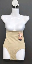 Shapermint Essentials All Day Every Day High Waisted Shaper Panty XL 2XL Chai