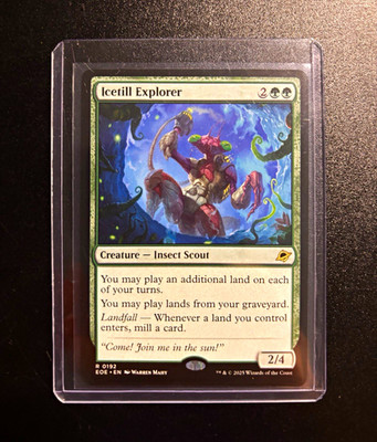 MTG Icetill Explorer - Edge of Eternities Rare NM
