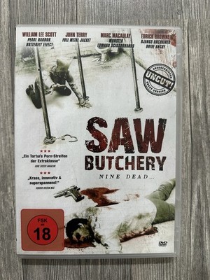 DVD Saw Butchery Uncut FSK 18