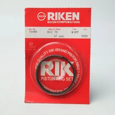 Honda Scooter Engine ECCPP Cylinder Piston Ring Gasket Kit - Compatible With Honda ATC70 CRF70 CT70 XR70 70cc Engines Motorcycle Piston Kit