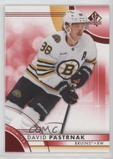 2023-24 SP Authentic Red Limited David Pastrnak #76 2ld