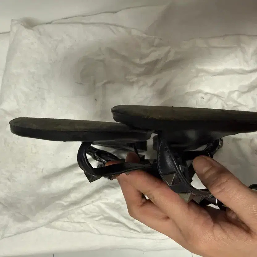 Valentino Rockstud Sandals Black 230 Women’s Shoes thumbnail 6