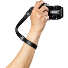 Image of Peak Design Cuff Leather Camera Wrist Strap in Black