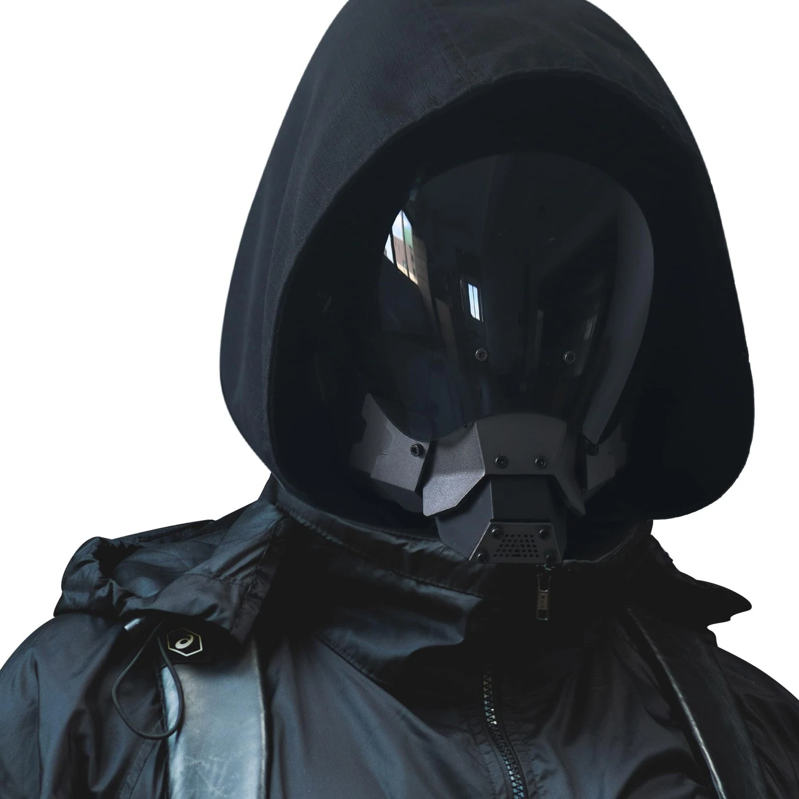 Guayma Airsoft Paintball Mask Tactical Full Face Cyberpunk Balaclava Mask For...