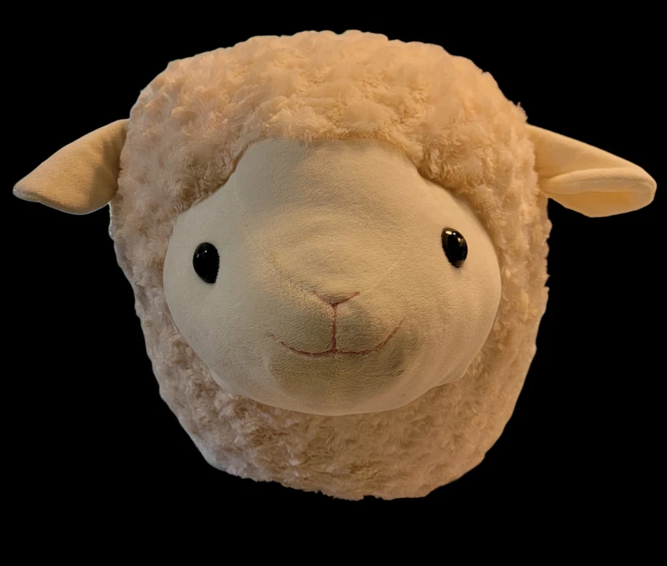 Jumbo Oveja Lana Súper Suave y Lindo como Puede ser Enorme 26 pulgadas Peluche Dormir A Foto 2 de 4