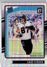 2024 Donruss Optic NFL Cade Stover Holo Rookie Prizm Houston Texans #218