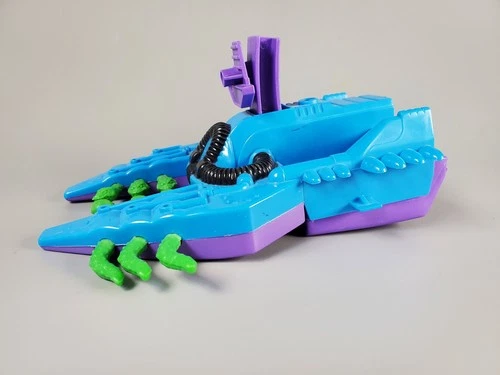 Vintage 1989 TMNT Foot ski Leech Patrol Vehicle For Parts Or Repair