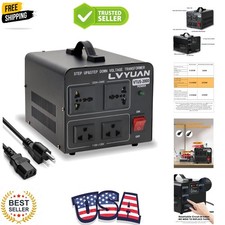 Voltage Transformer Converter 2000 Watt Step Up/Down Convert from 110-120 Vol...
