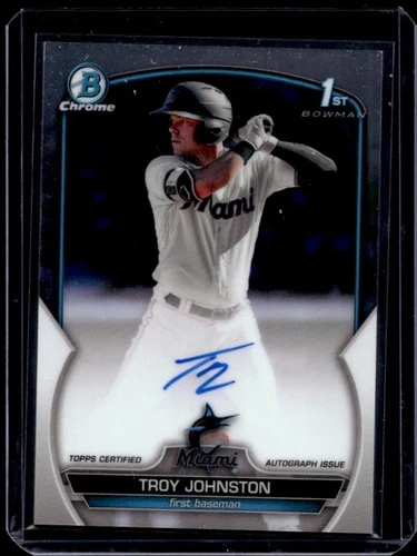 Troy Johnston 2023 Bowman Troy Johnston Auto