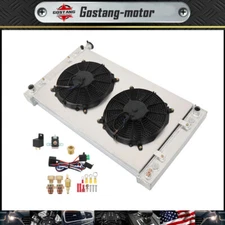 3Row Radiator+Shroud Fan Kit For 88-1999 Chevy Truck GMC C/K C1500 C2500 C3500