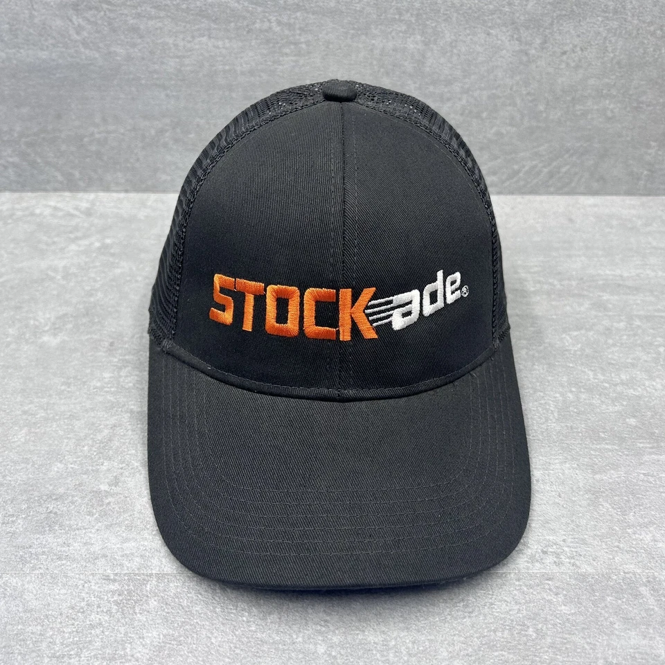 Gorra de béisbol STOCKade AJUSTABLE gris adulto malla espalda bordada Foto 3 de 4