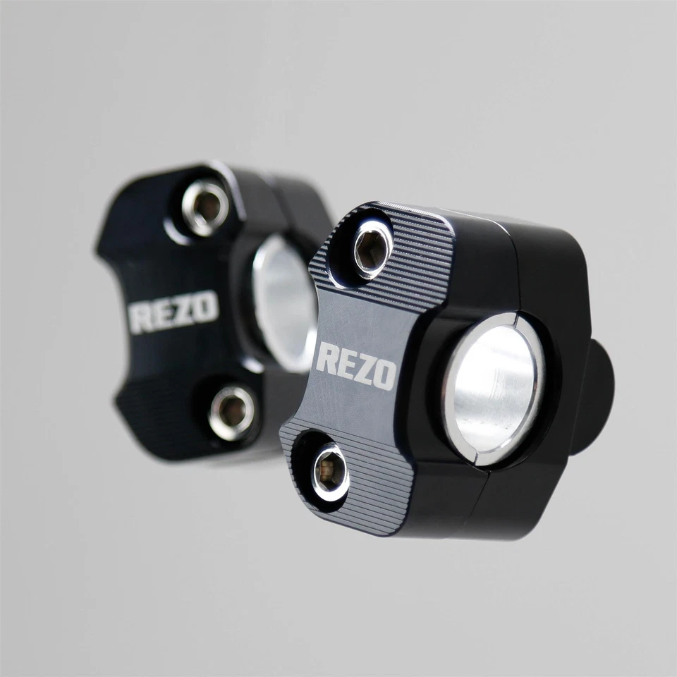 Elevadoras de manillar REZO 22 mm-28,6 mm negras para Honda NT 700 V Deauville 06-15 Foto 3 de 3