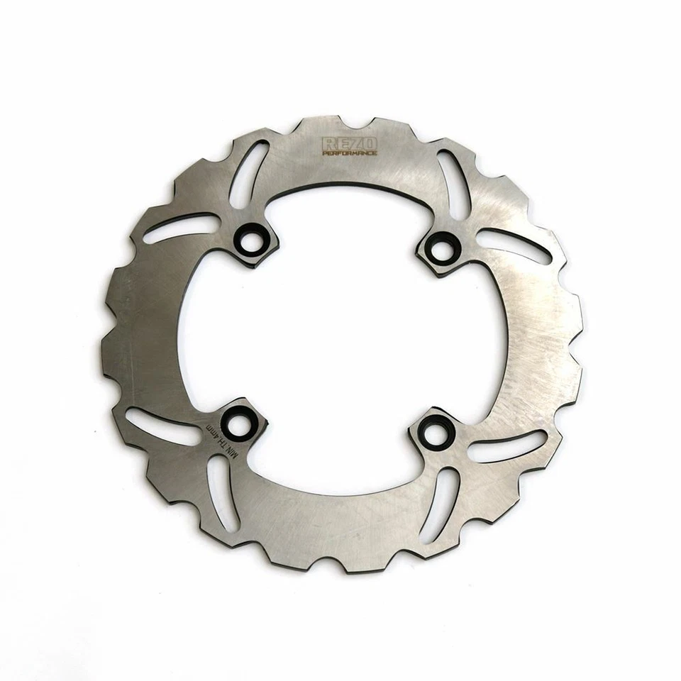 Disco de rotor de freno trasero ondulado de acero inoxidable Rezo para Honda NX 650 Dominator 88-03 Foto 2 de 4