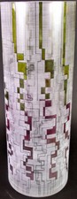 Glass School Zwiesel - unusual large vase - studio glass - H29.5cm