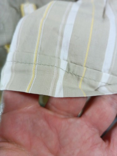 Akademiks Button-down Shirt Men's XL Multicolor Striped India Embroidered - Picture 15 of 18