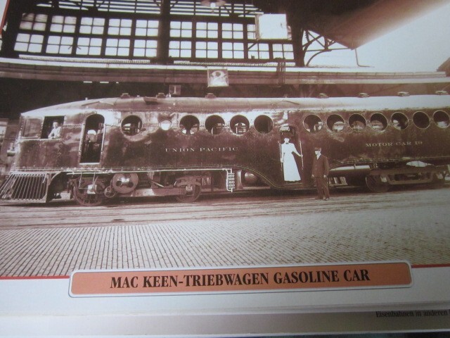 Fatti ferroviari 10 USA MAC Keen automotrice benzina car 1910